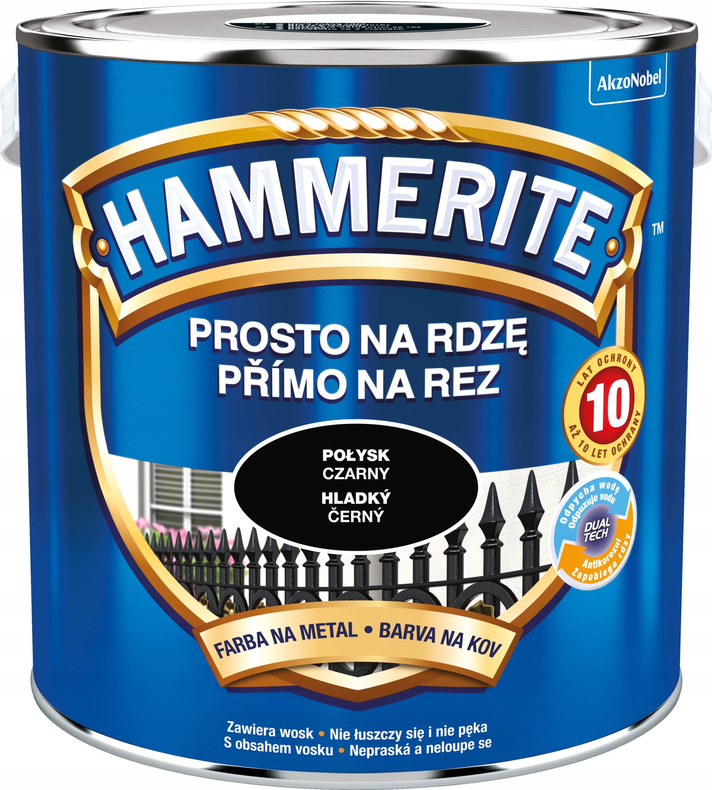 Hammerite Połysk- Czarny