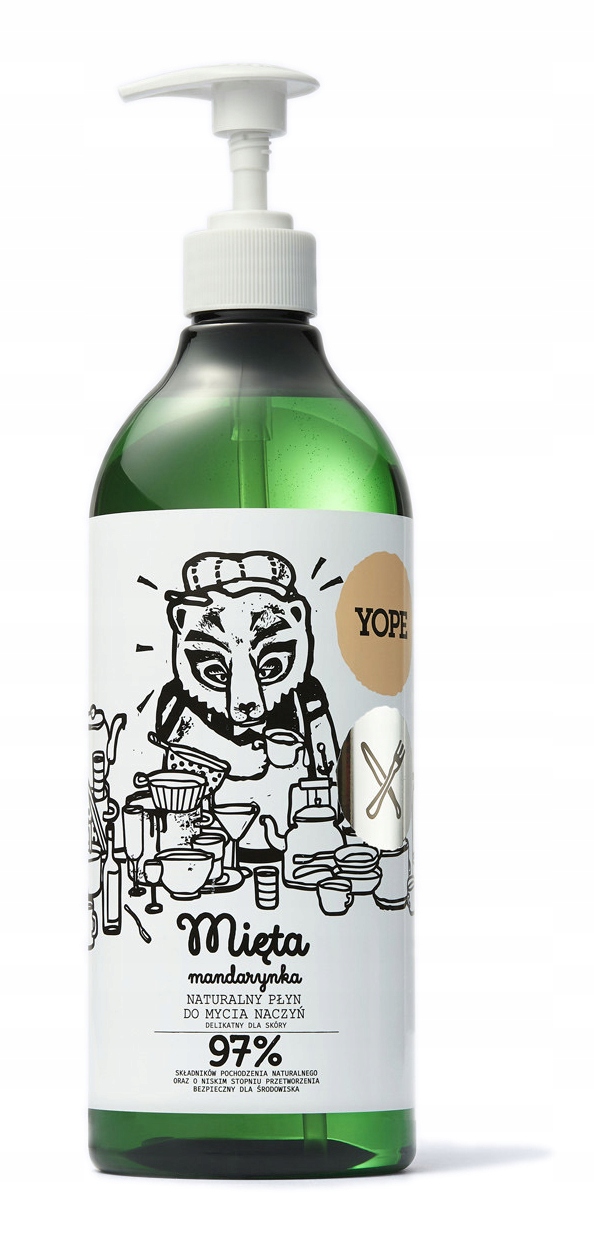 

Yope Płyn Do Naczyń Mięta Mandarynka 750ml Pompka
