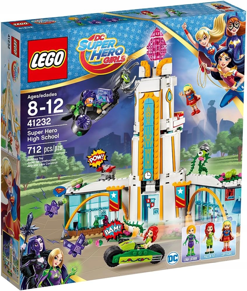 Lego DC Hero Girls 41232 Škola Hrdinek, Stavebnice