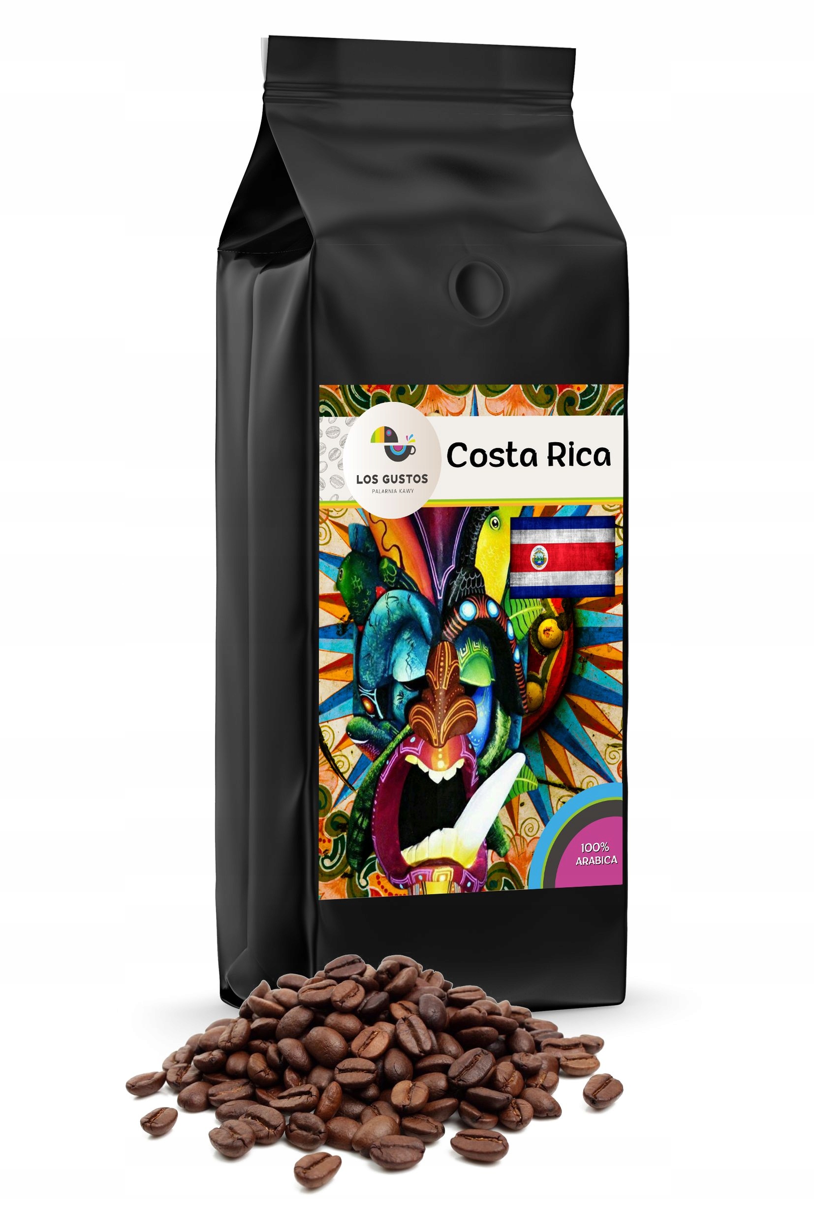 Káva zrnková 1 kg Kostarika Tarazzu 100% Arabica Čerstvě pražená – Los Gustos