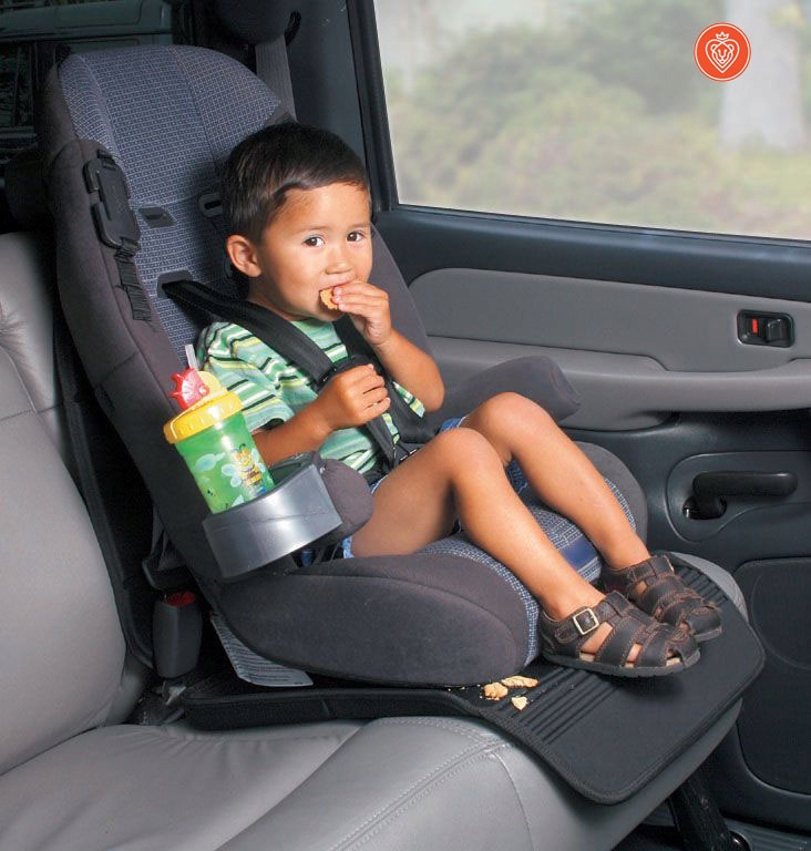 PODKŁADKA POD FOTELIK premium mata pod fotelik gruba PRINCE LIONHEART Kolor czerń