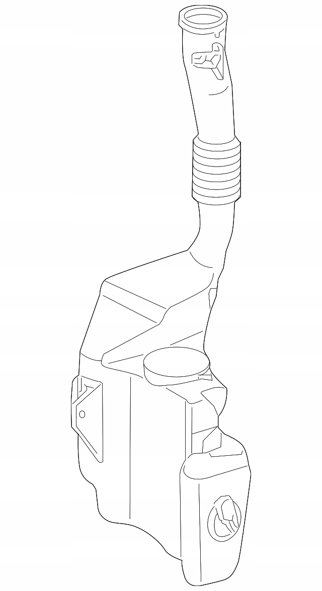 A2058690020 - Бачок омивача омивача Mercedes W205 W213