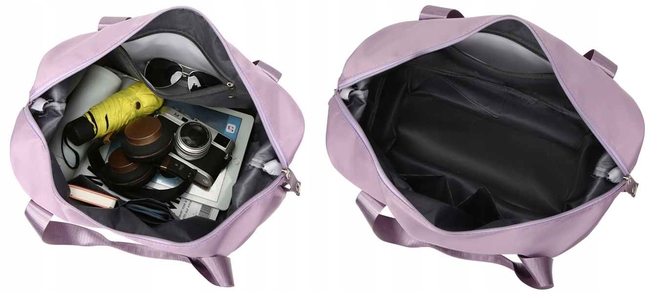 TORBA SPORTOWA TRENINGOWA NA PLAŻĘ DAMSKA MĘSKA UNIWERSALNA PODRÓŻNA FIT Wzór dominujący bez wzoru