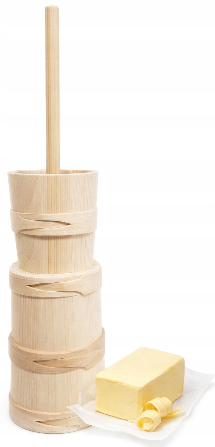 máslovka na výrobu másla máslovka dřevo velká 3 l