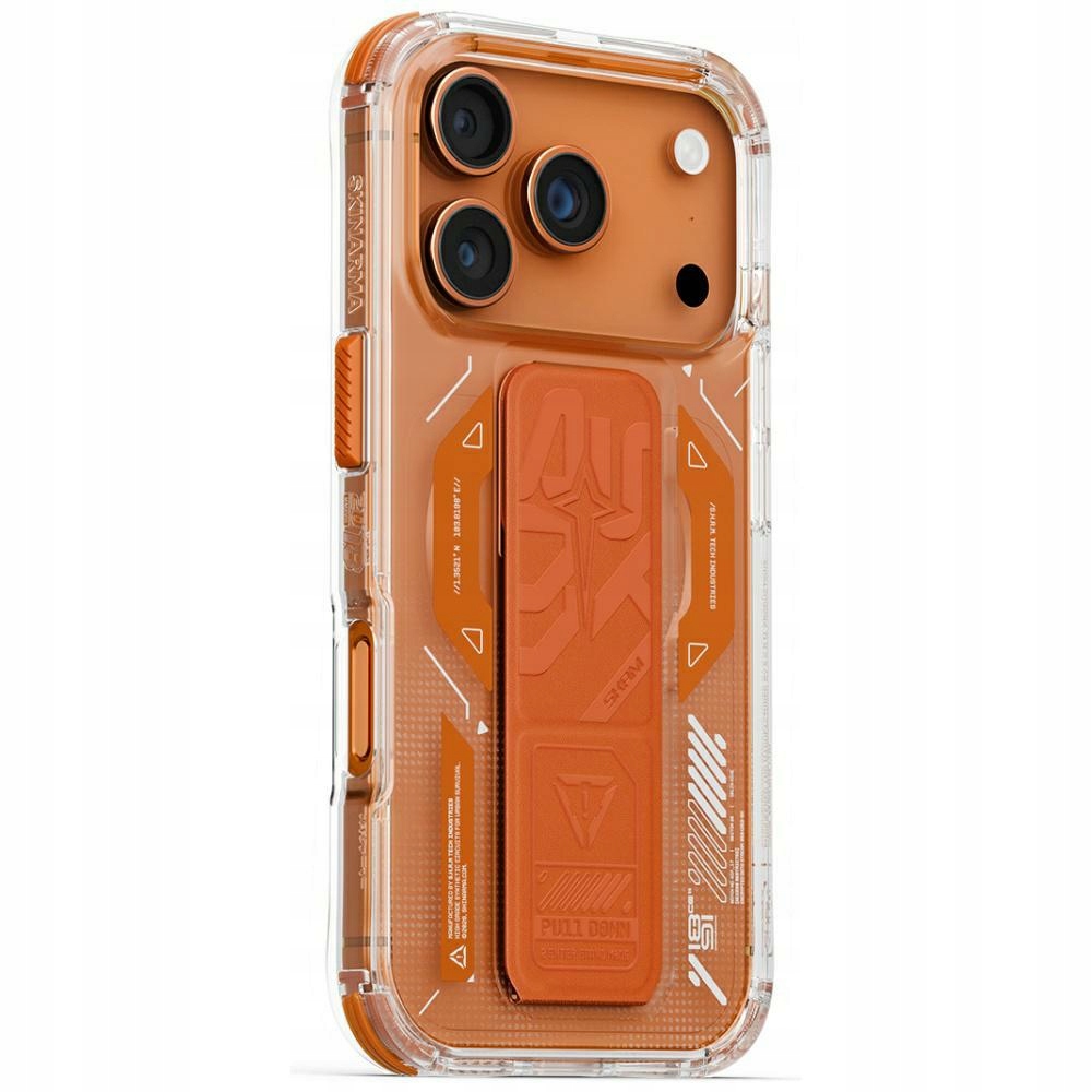 Pouzdro Skinarma Helio pro iPhone 17 Pro Magnetic Charging Grip Stand