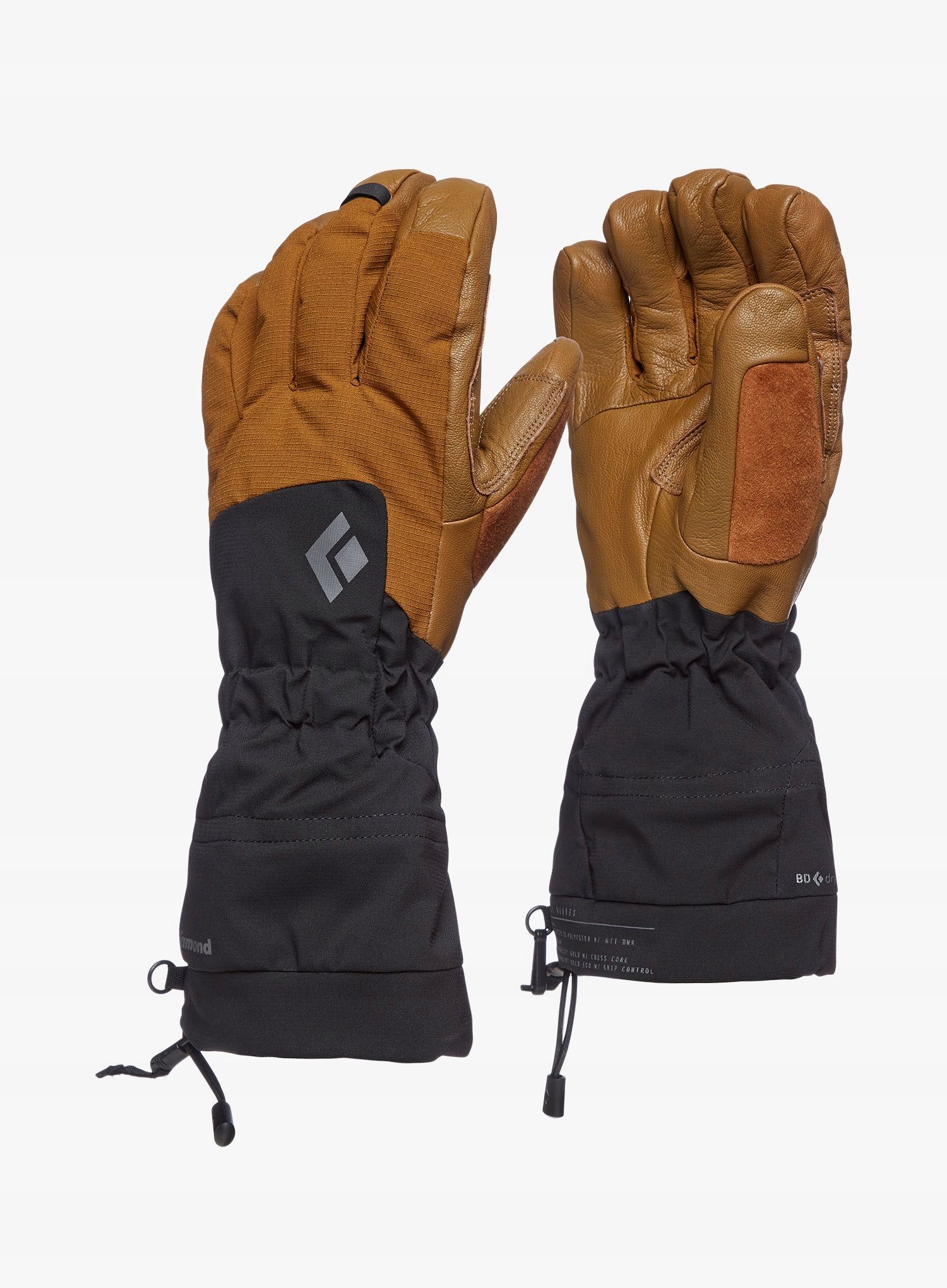 Rukavice do hor Black Diamond Soloist Gloves tmavě kari XL