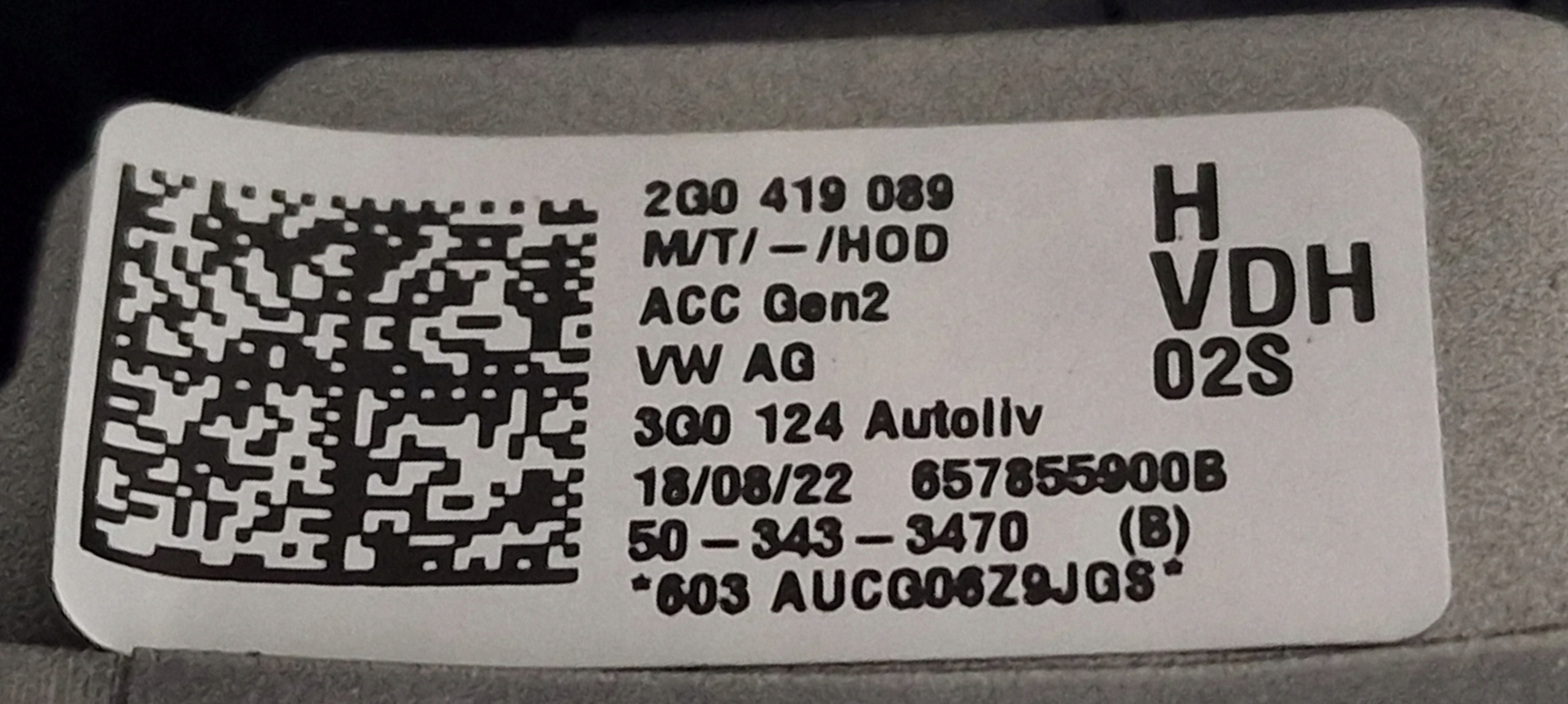 vw POLO руль кожа 2G0419089H