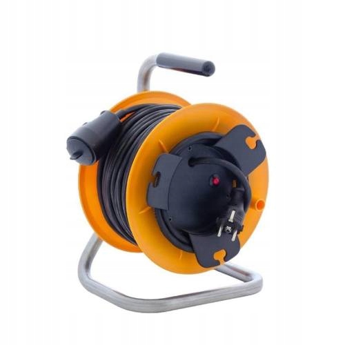 Kábel predlžovací Hobby PKB230S, 25m 230V, cievka, 1 zásuvka