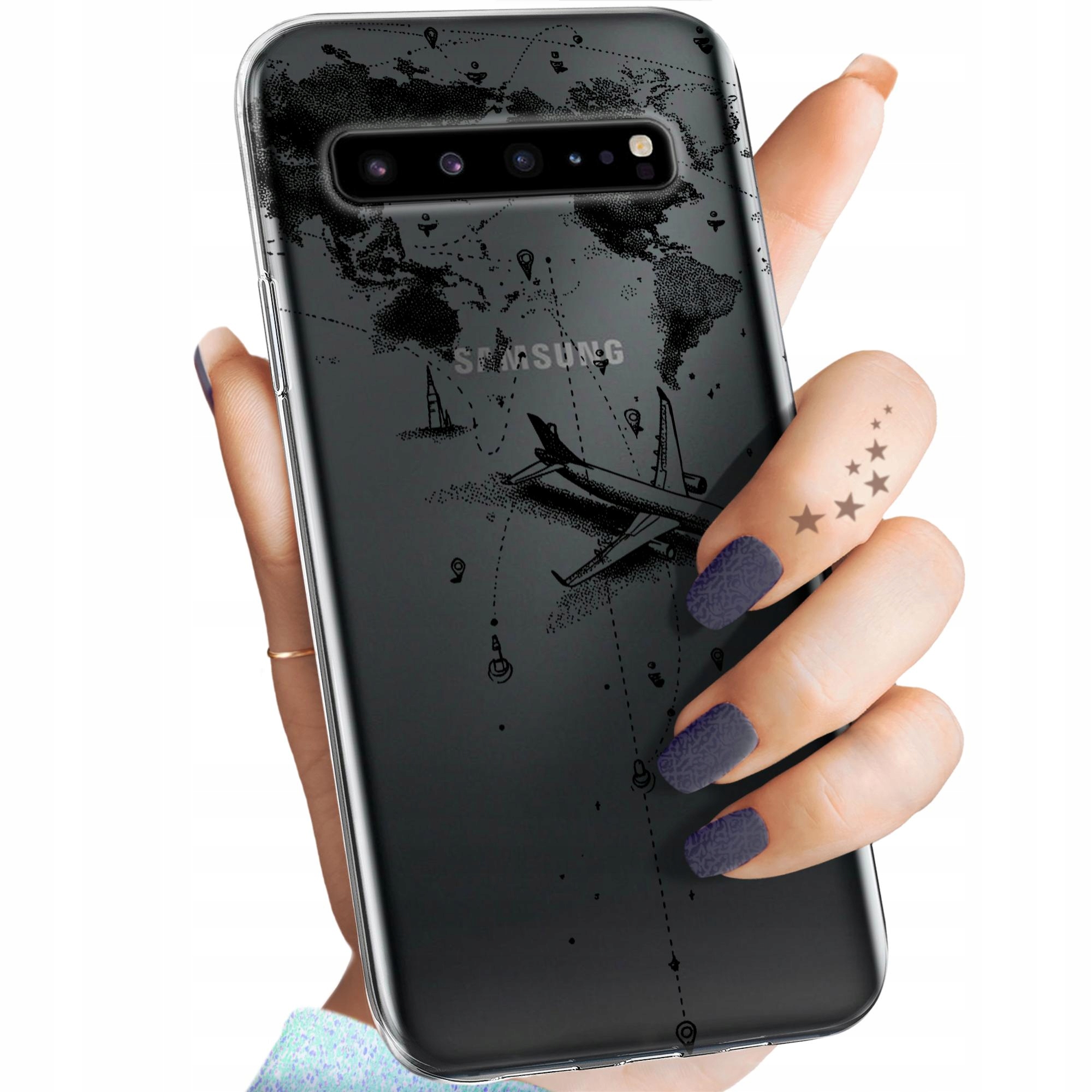 Etui Do Samsung Galaxy S10 5G Podróż Wakacje Obudowa Pokrowiec Case