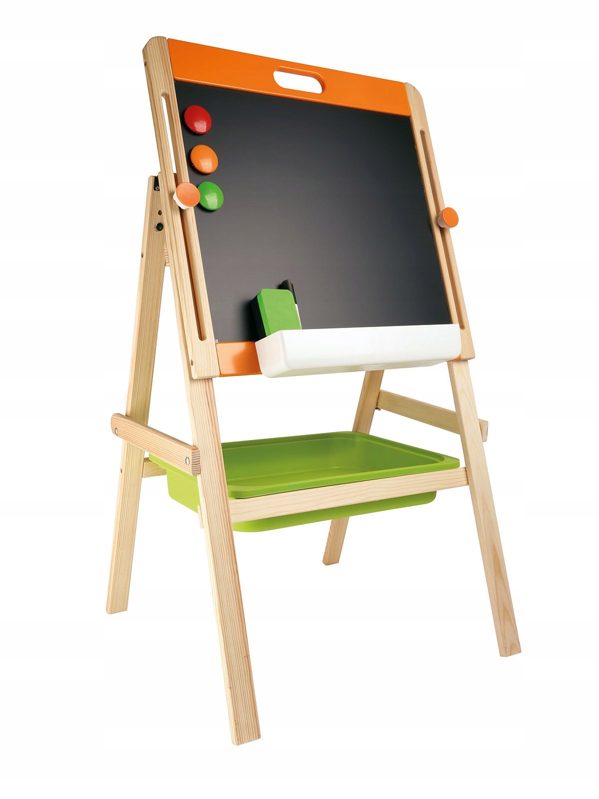 Small Foot – Drewniana tablica kredowo-magnetyczna 2w1