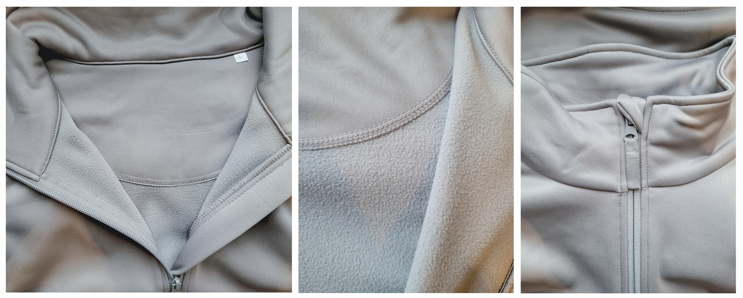 BLUZA MĘSKA ciepła rozpinana SPORTOWA z polarem pod nadruk CZARNA XXL Rozmiar XXL