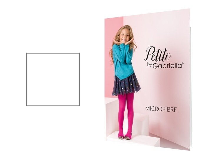 

Rajstopy dziecięce białe Microfibre 40d Bianco 4