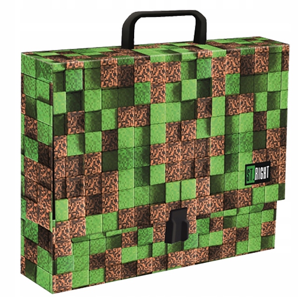 Teczka z rączką minecraft A4 St. Majewski