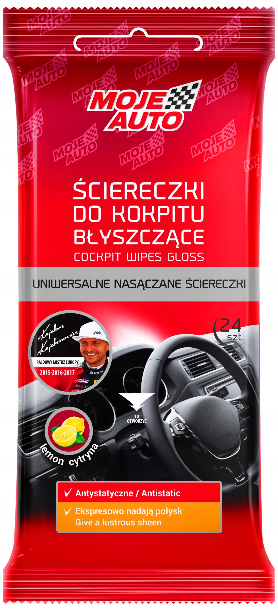 

Moje Auto Ściereczki Do Kokpitu Błyszczące 24szt