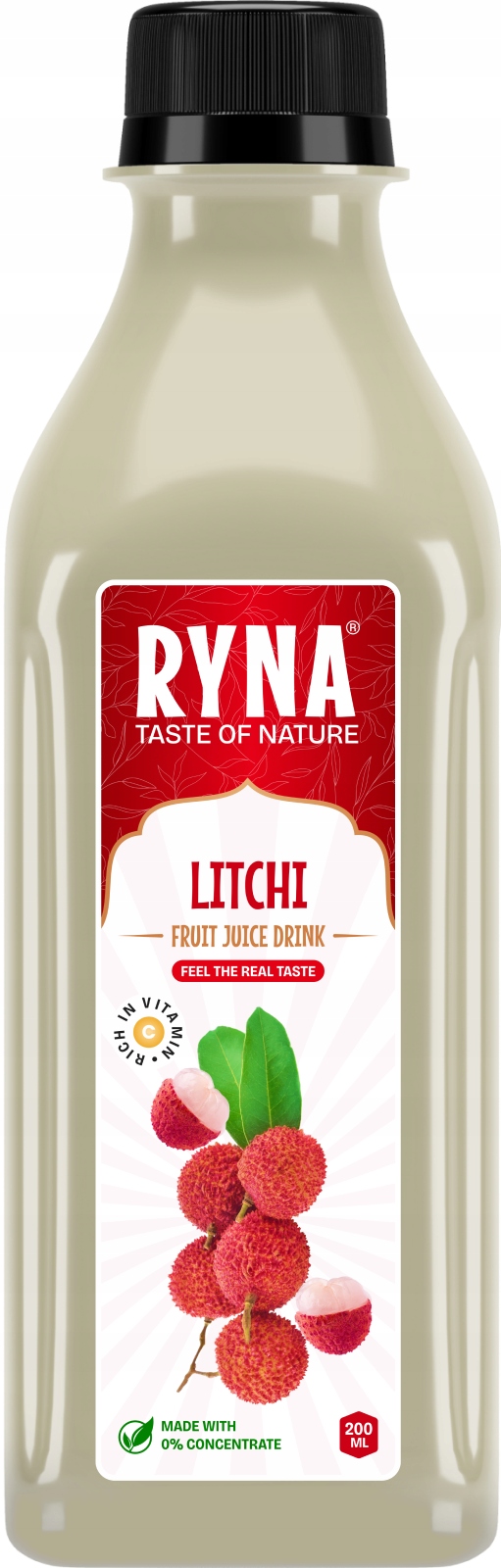 RYNA LITCHI JUICE DRINK 200ML