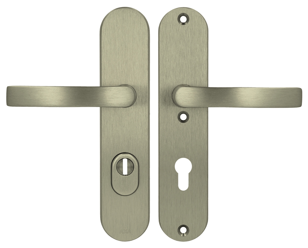 Vonkajšia kľučka Quebec 92 mm s krytom vložky Flex, F9 titán