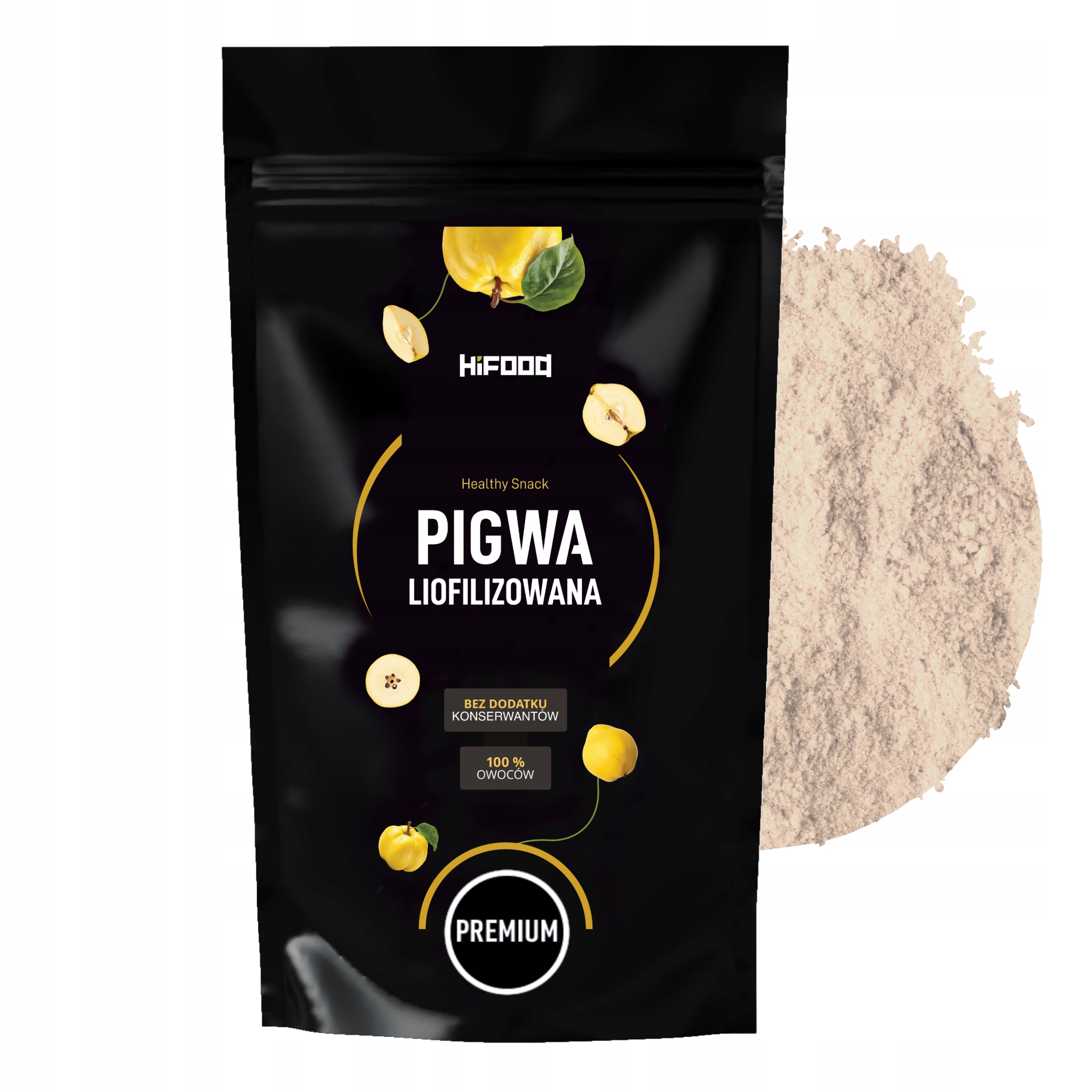Owoce Liofilizowane W Proszku 1kg Pigwa Liofilizowana HiFood Jakość Premium