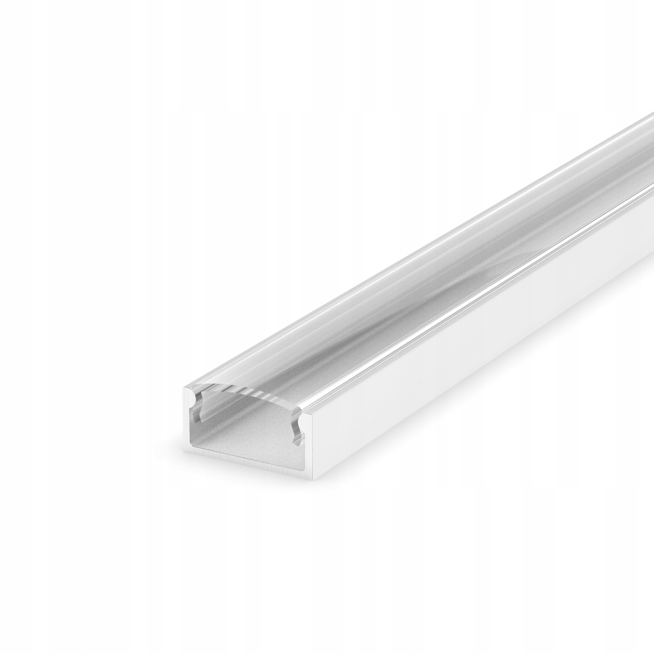 PROFIL Aluminiowy do Taśma LED + KLOSZ 2m | BIAŁY Kod producenta 101