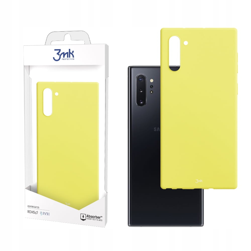 

Żółte odporne etui do Samsung Galaxy Note 10 3mk