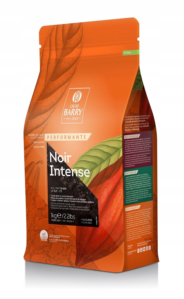 Cacao Barry Kakao czarne Noir Intense 1 kg