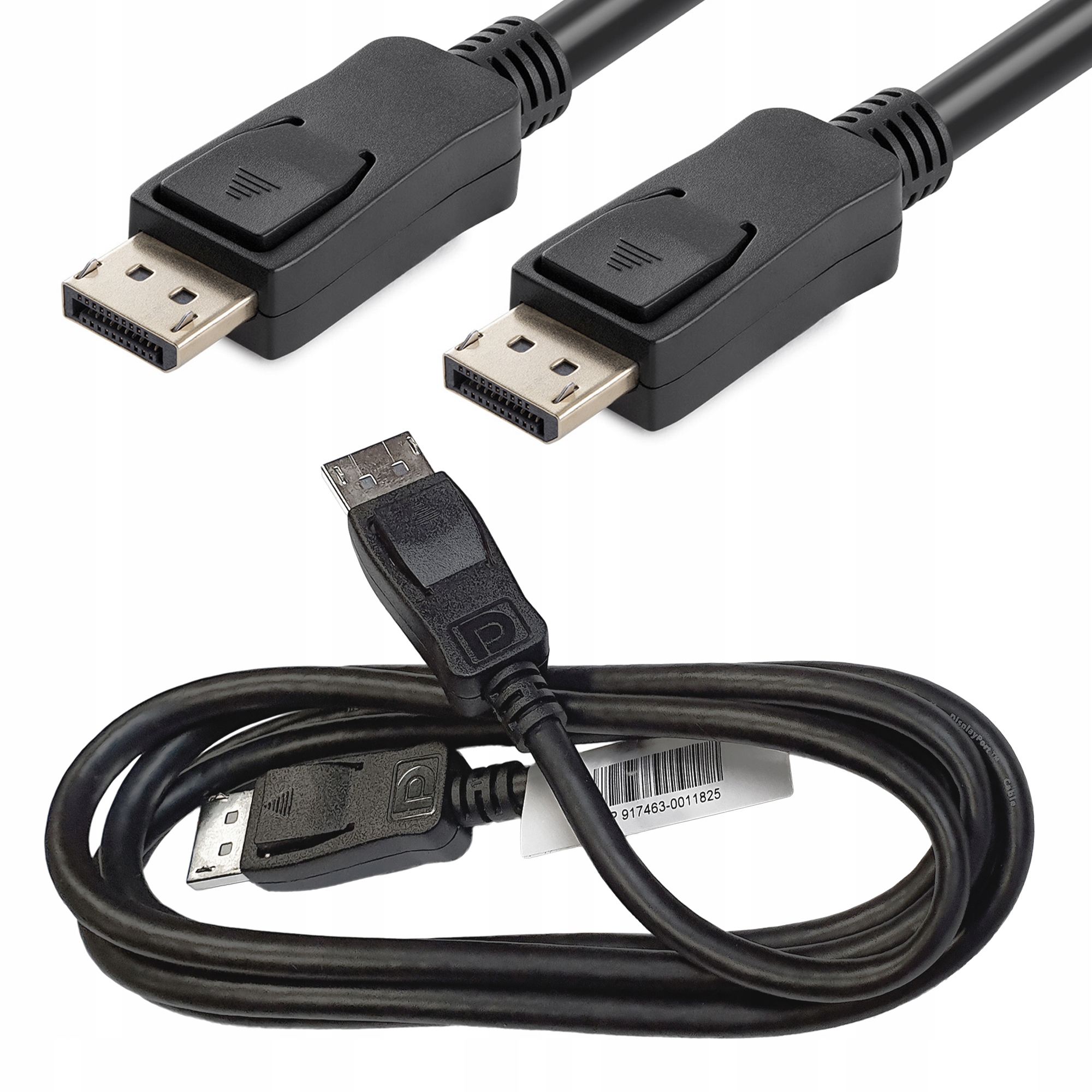

Kabel Przewód DisplayPort Męski Display Port 1,8 m