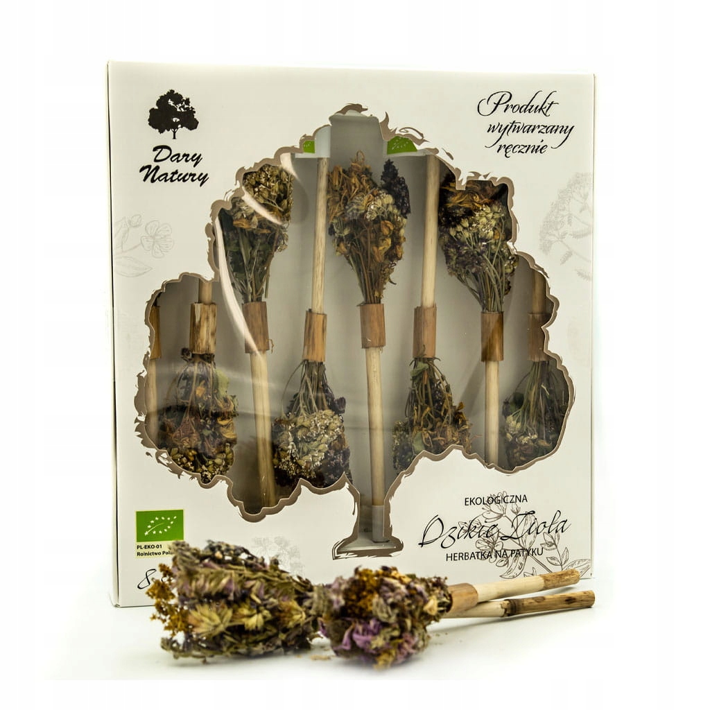 Levně Čaj na tyčince Divoké Bylinky Bio (8 x 2,9 g) Da