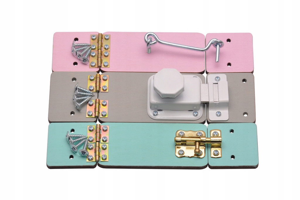 ZESTAW DRZWI Z ZASUWKAMI DO TABLICY MANIPULACYJNEJ