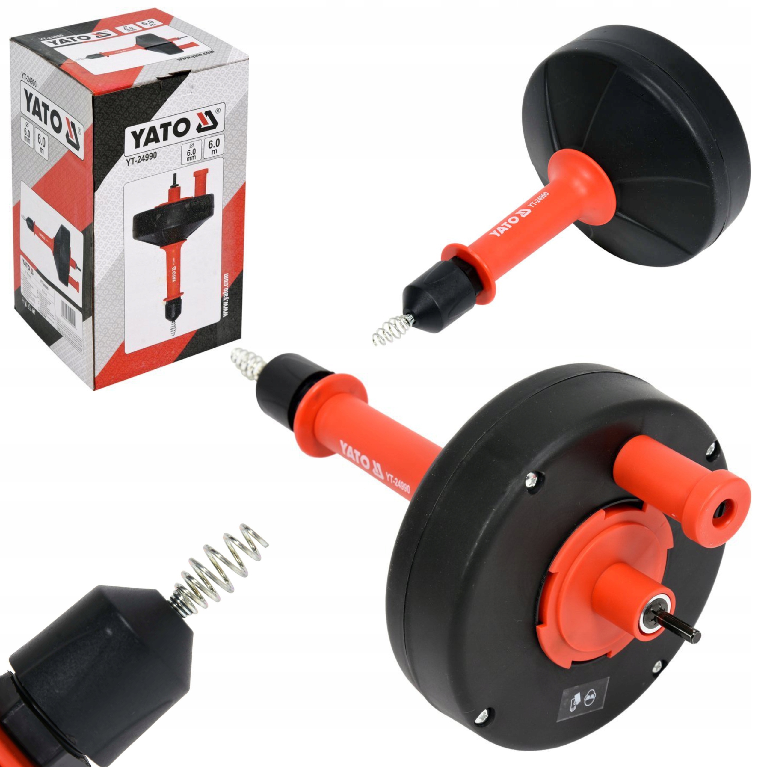 

Yato Spirala Kanalizacyjna do rur Na Wiertarkę 6m