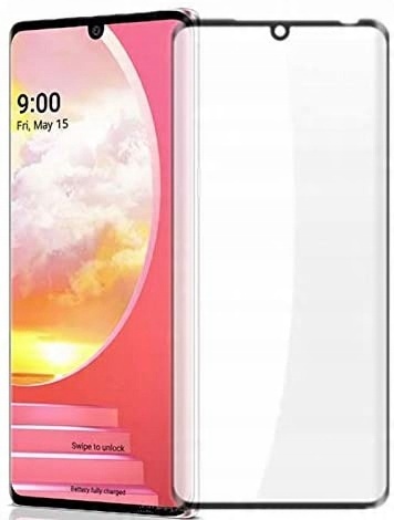 

Szkło 9H Cały Ekran Czarne Do Lg Velvet