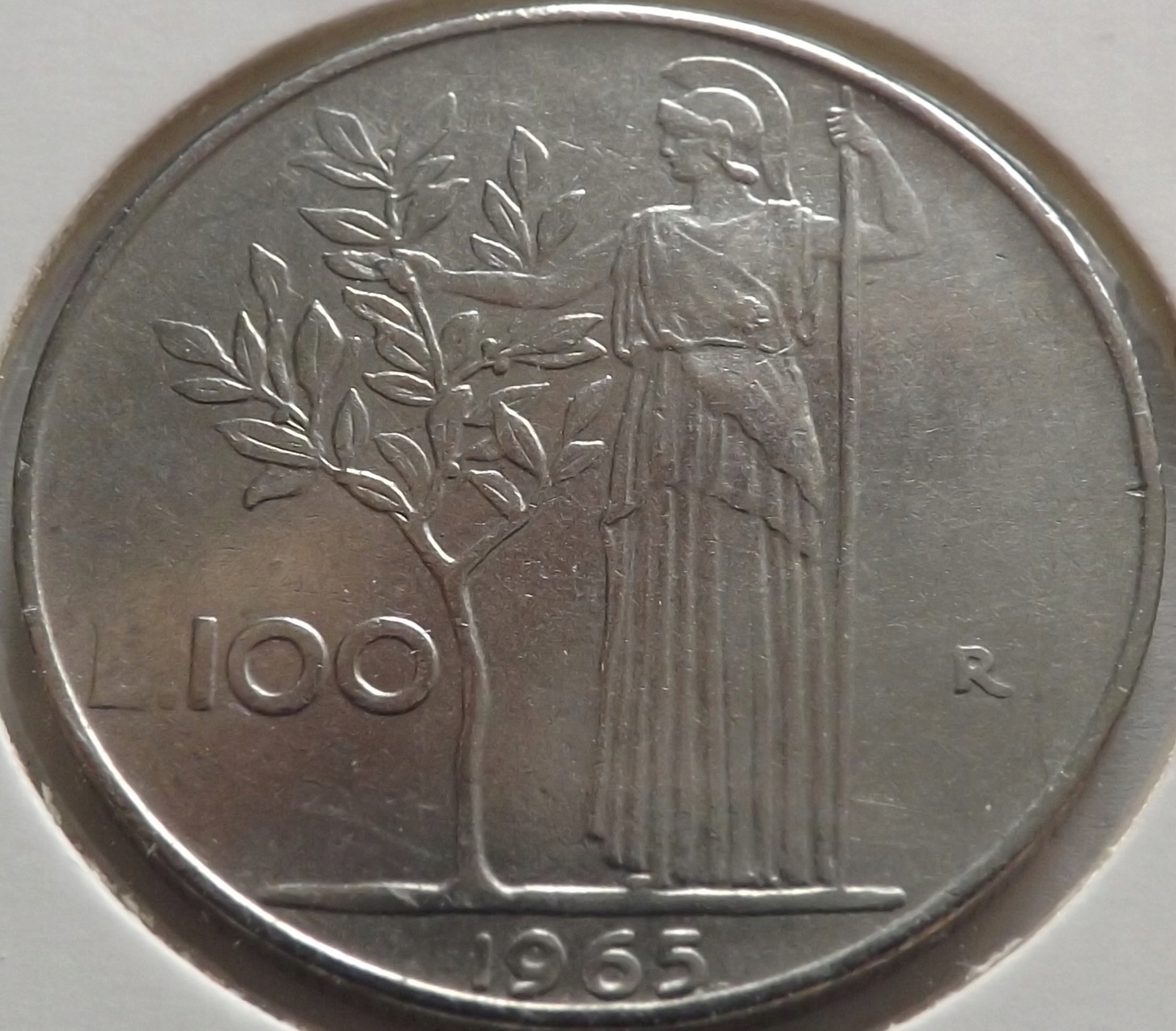 Włochy 100 Lirów 1965 st. 2