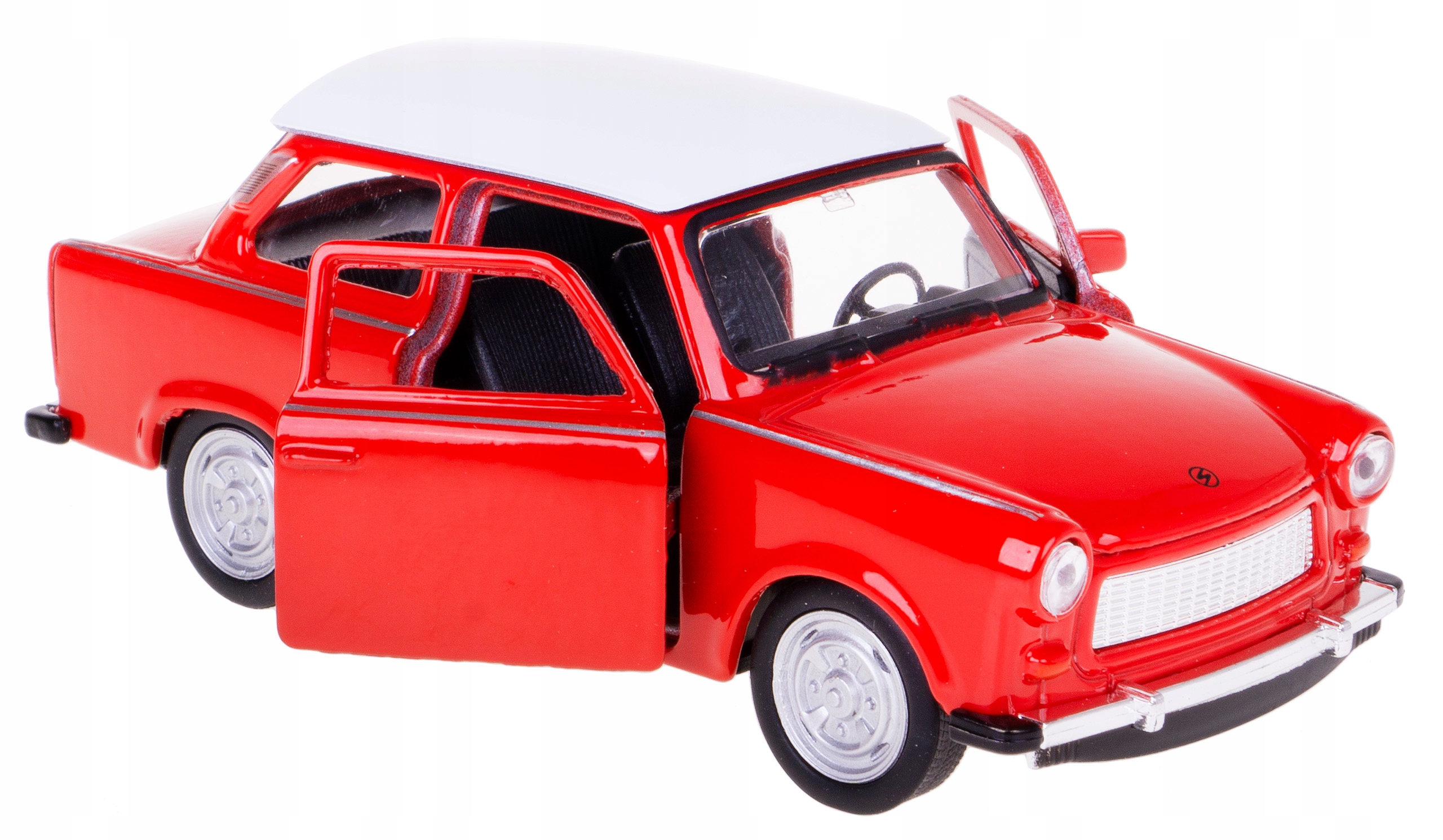 

Trabant 601 Model Metalowy Welly 1:34/39 Czerwony