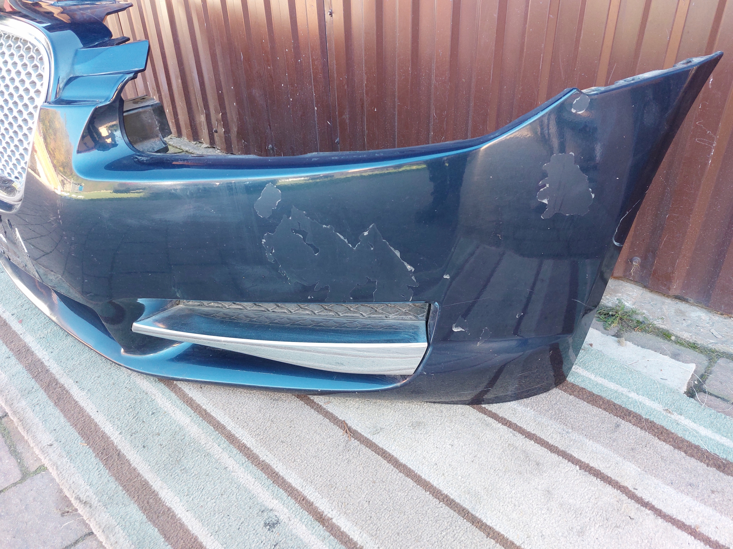 bumper front JAGUAR XF X250 blue 07-11r