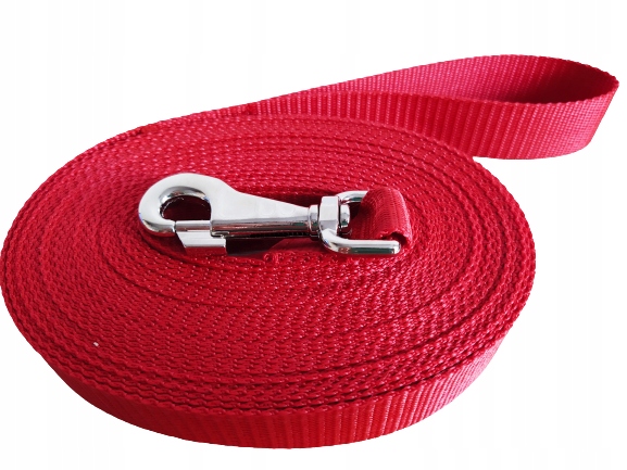 

Smycz Dla Psa Treningowa Duży Karabińczyk 10m/3cm