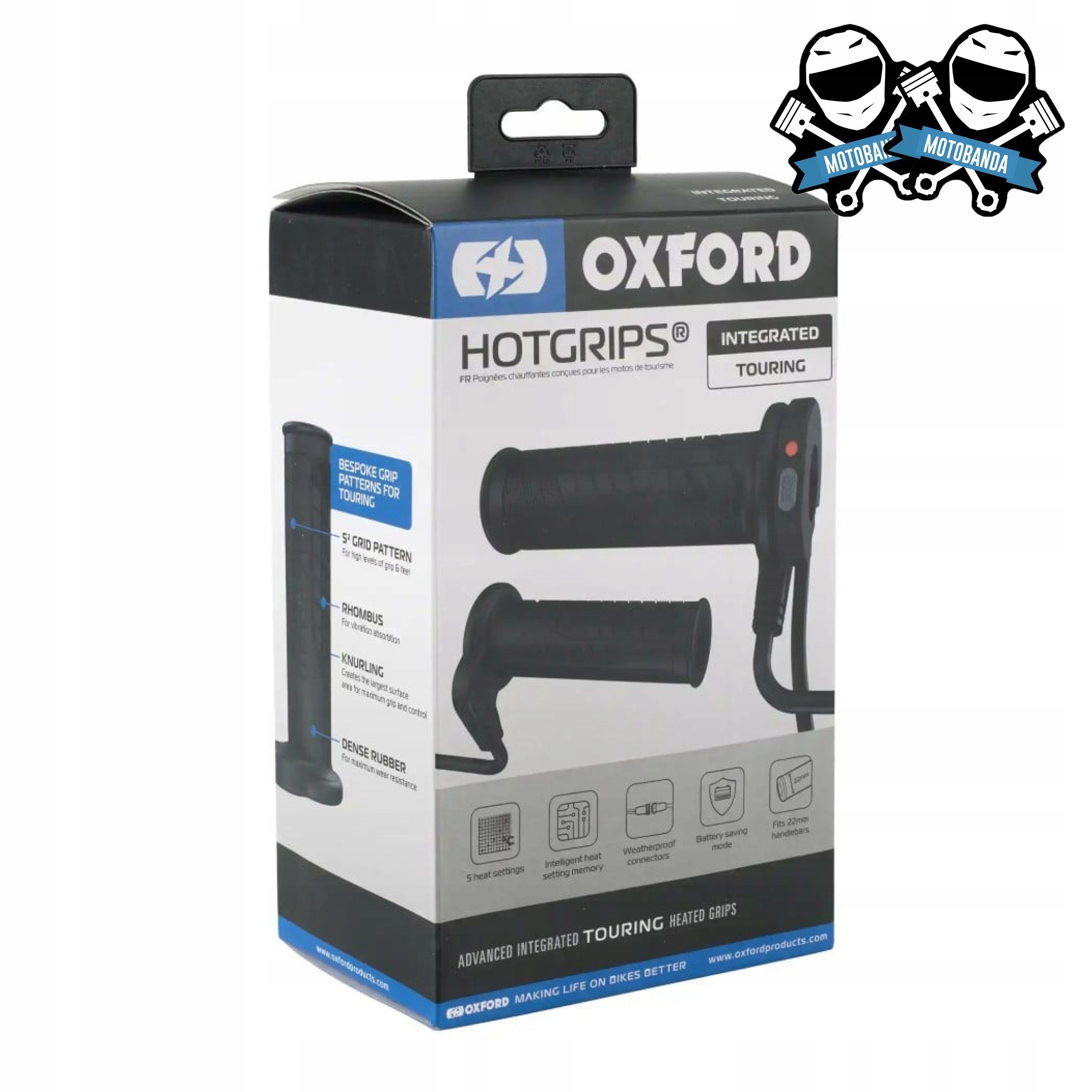 Manetki Podgrzewane Do Motocykla Advanced Oxford Touring