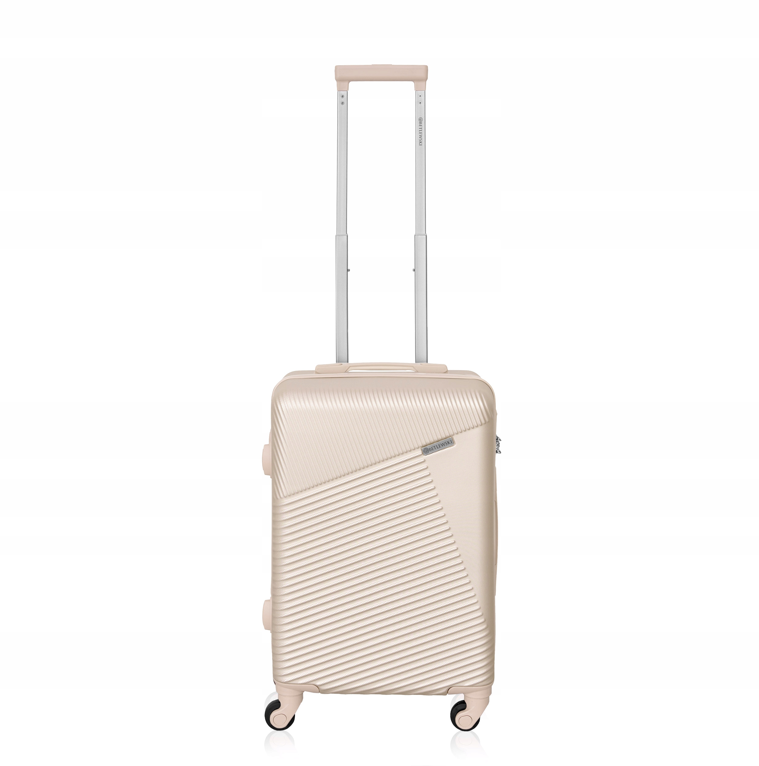 Betlewski Mała Walizka kabinowa na kółeczkach suwak zamykany na zamek