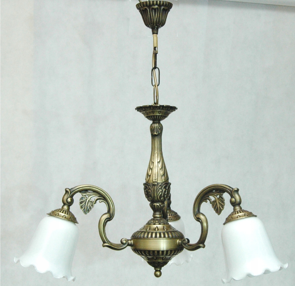 Lustro klasická patina, klasická závesná lampa