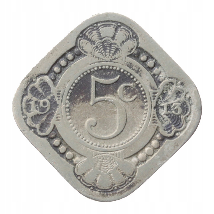 [M17038] Holandia 5 cent 1913