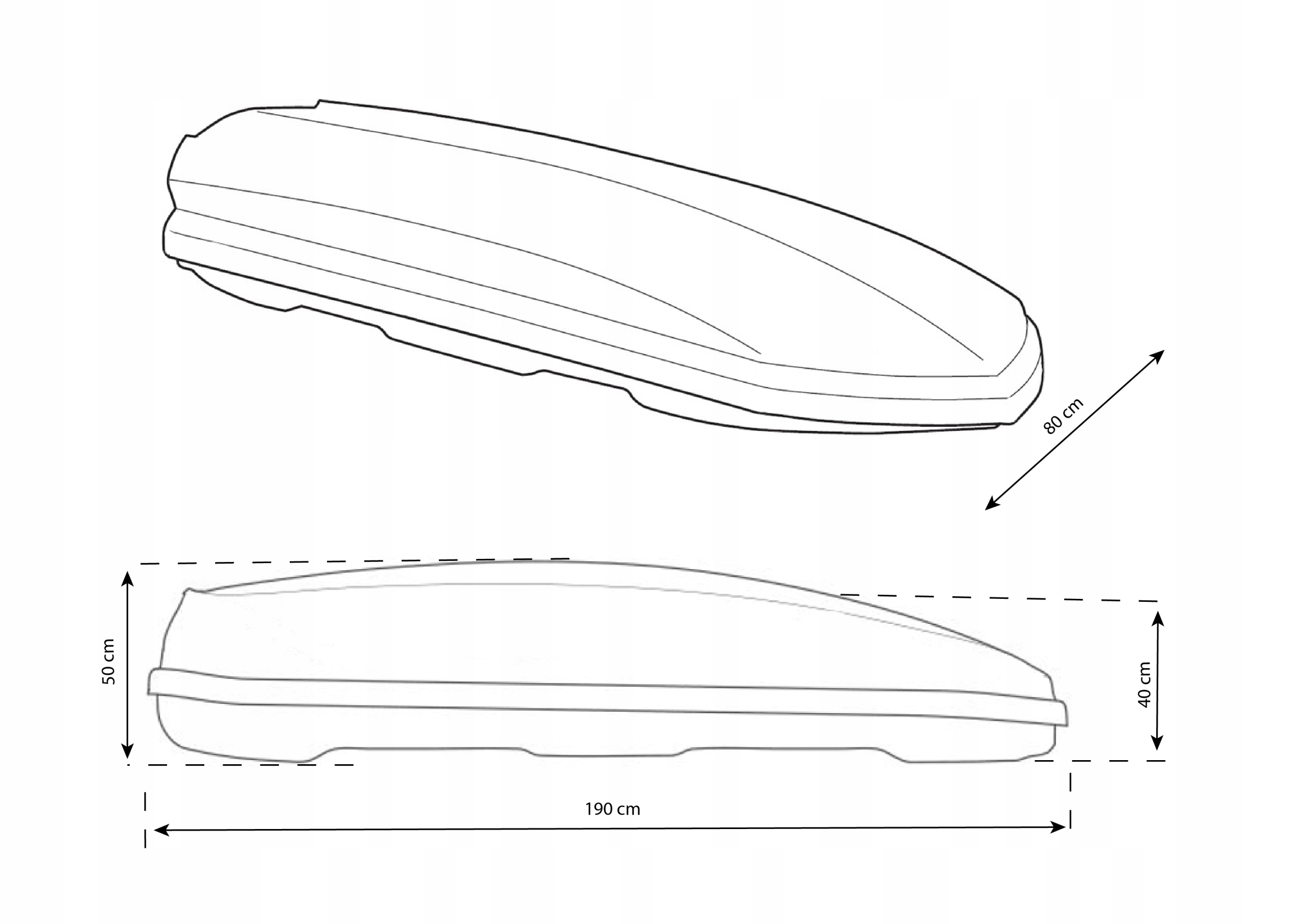 Pokrowiec na box dachowy Producent inny