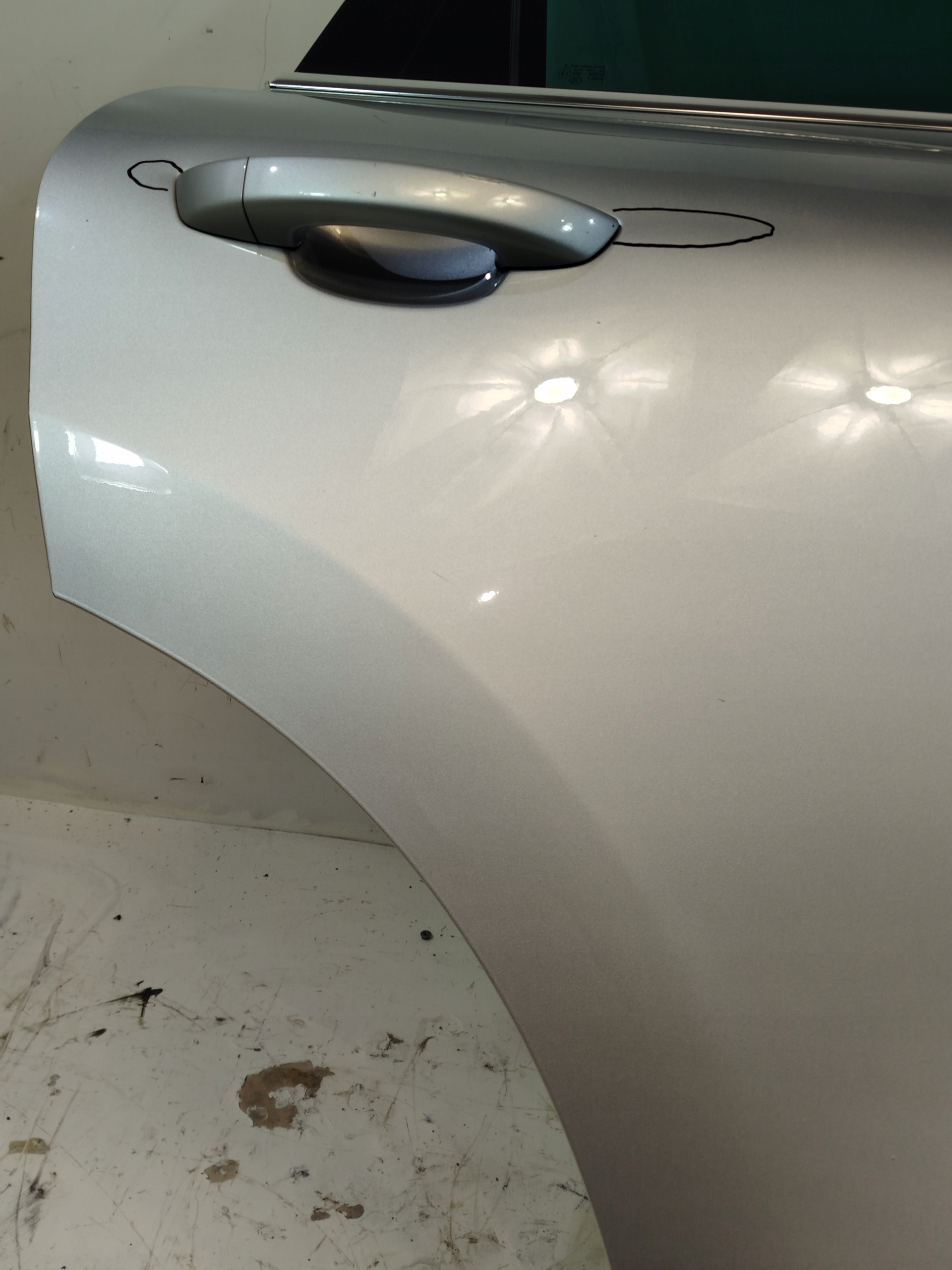 VW Touareg 7P Tür Hinten Rechts SUV Door 7P8881671 Porta Porte - Thumbnail 4