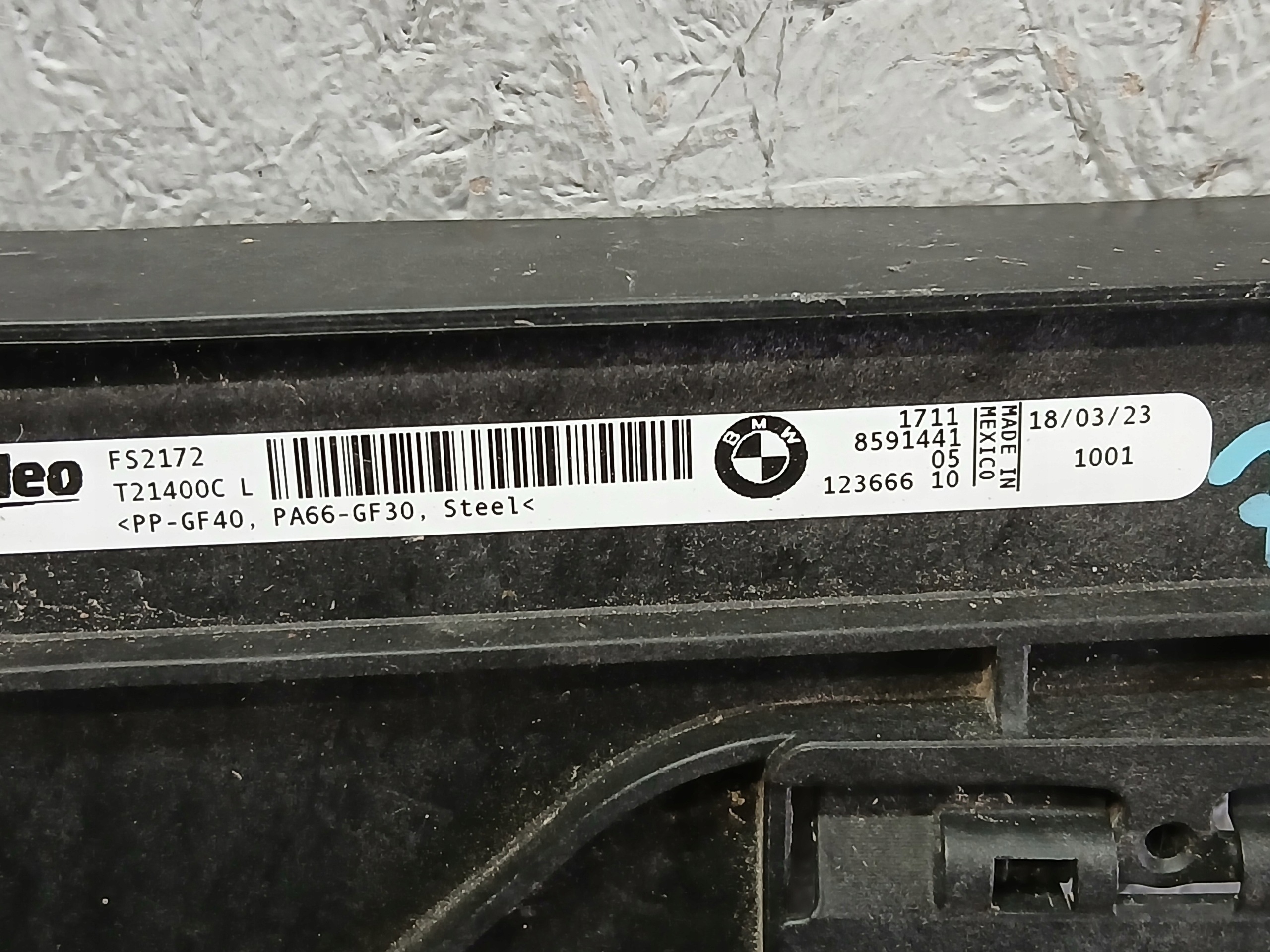 ventilátor chladiče obal BMW 3 III G20 G21 7935171G4