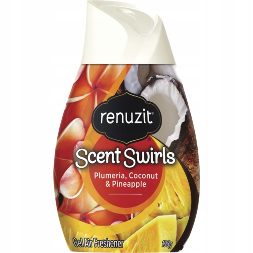 

Odświeżacz Renuzit Scent Swirls ananas kokos 198g