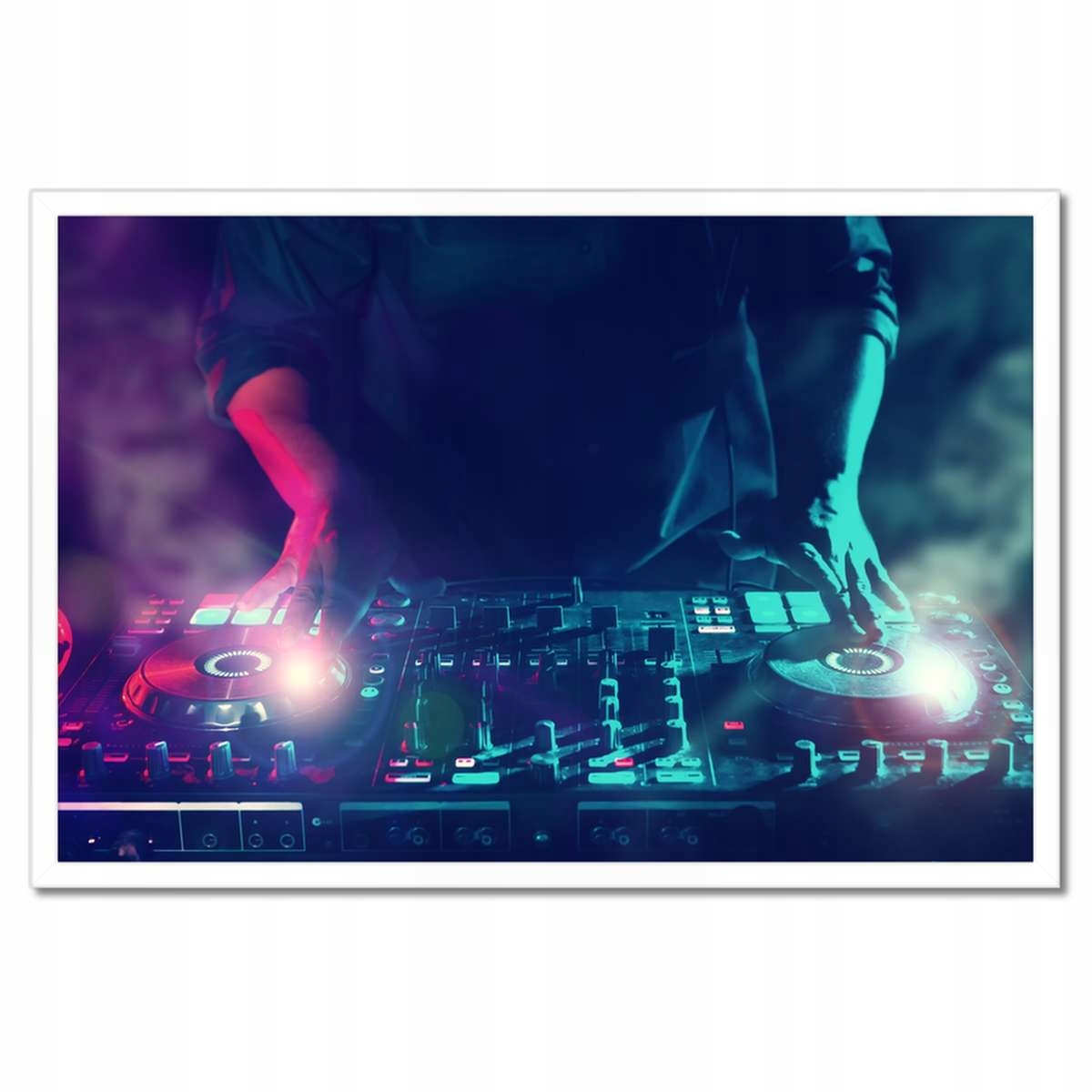 Plakáty v rámu 60x40 Dj z-edm-dance-mixer
