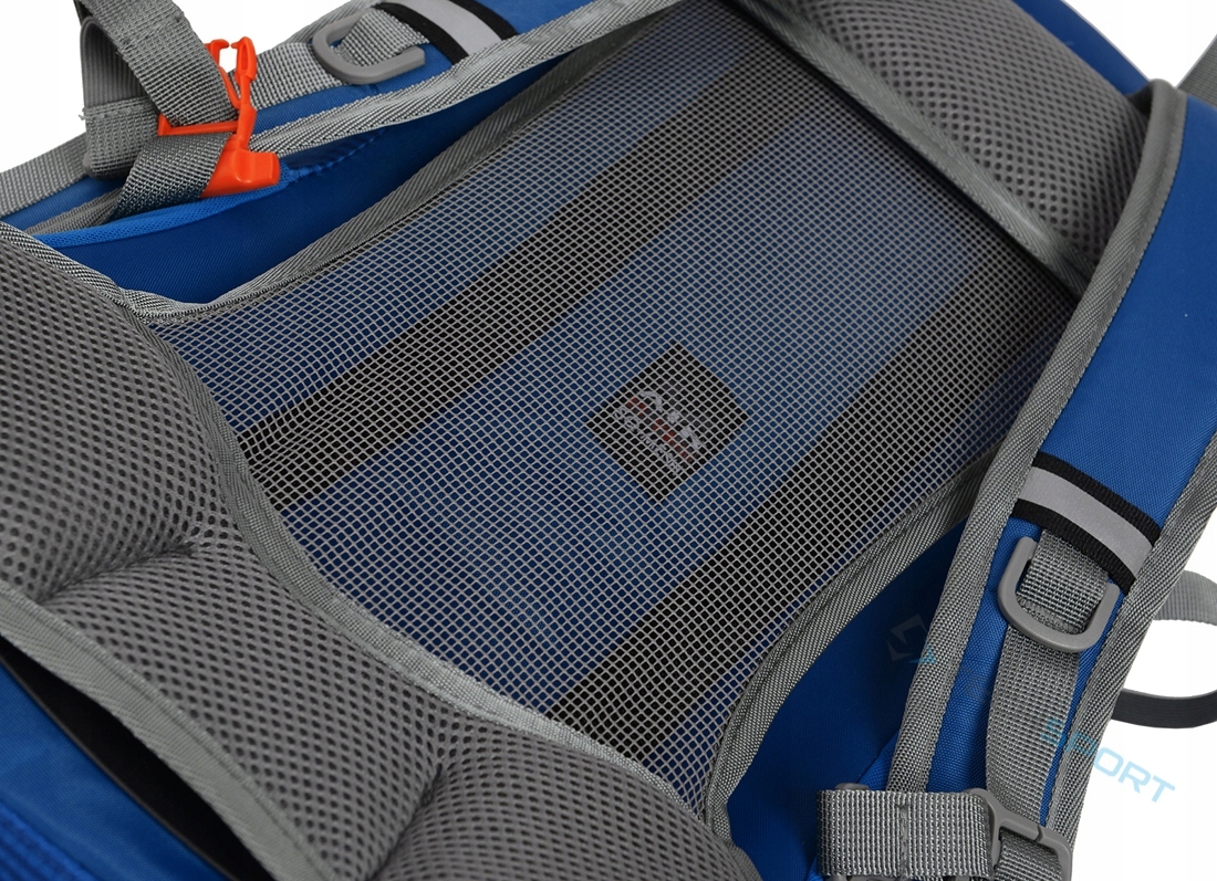 BERGSON ARENDAL 25L PLECAK TREKINGOWY WENTYLOWANY W GÓRY Kolor dominujący odcienie niebieskiego