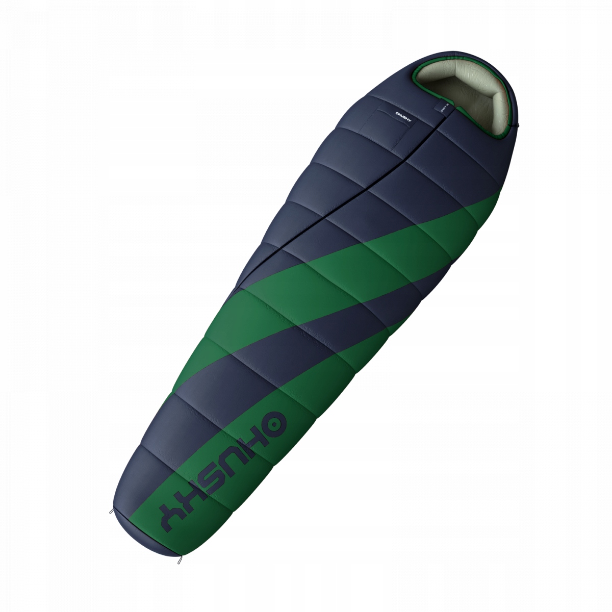 Husky Śpiwór Extreme ENIT -10°C - szaro/zielona