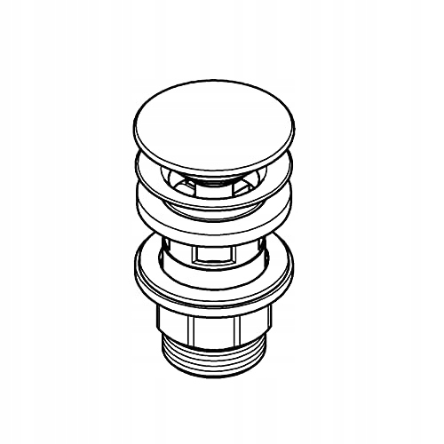ZESTAW ODPŁYWOWY Z KORKIEM TYPU NACIŚNIJ - OTWÓRZ Marka Grohe