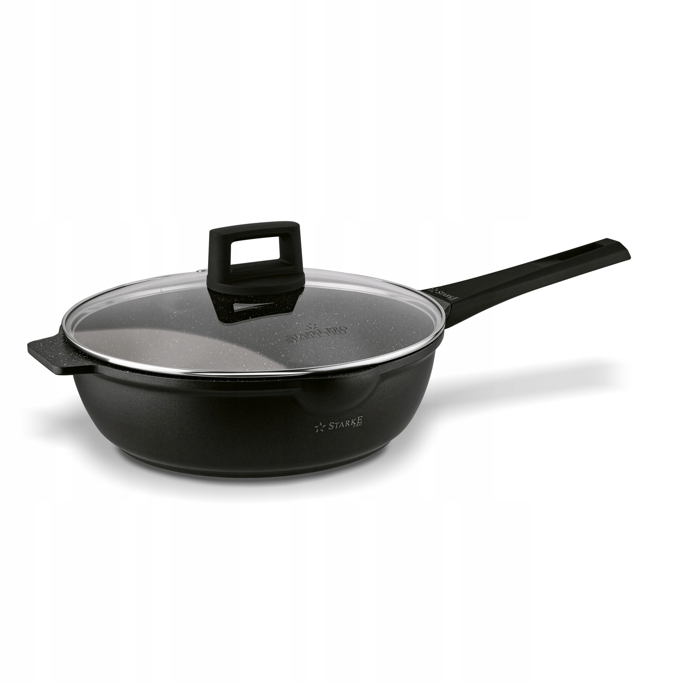 Extra Hluboká Pánev 28 CM Taylor Se Skleněným Víkem Na Indukci, Těžký Plyn