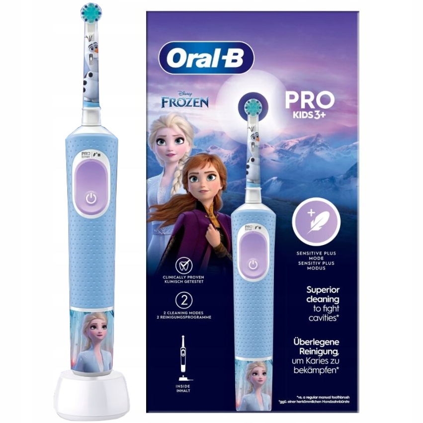 Szczoteczka Elektryczna dla Dzieci Oral-B Vitality Pro D103 Kraina Lodu