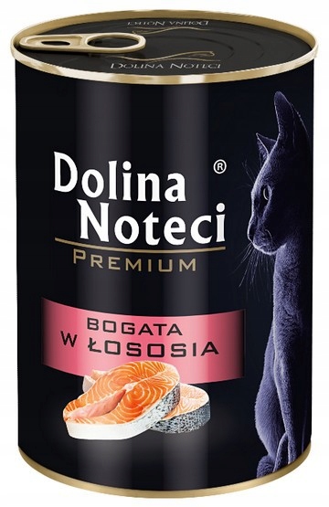 

Karma Dolina Noteci Premium łosoś 400 g