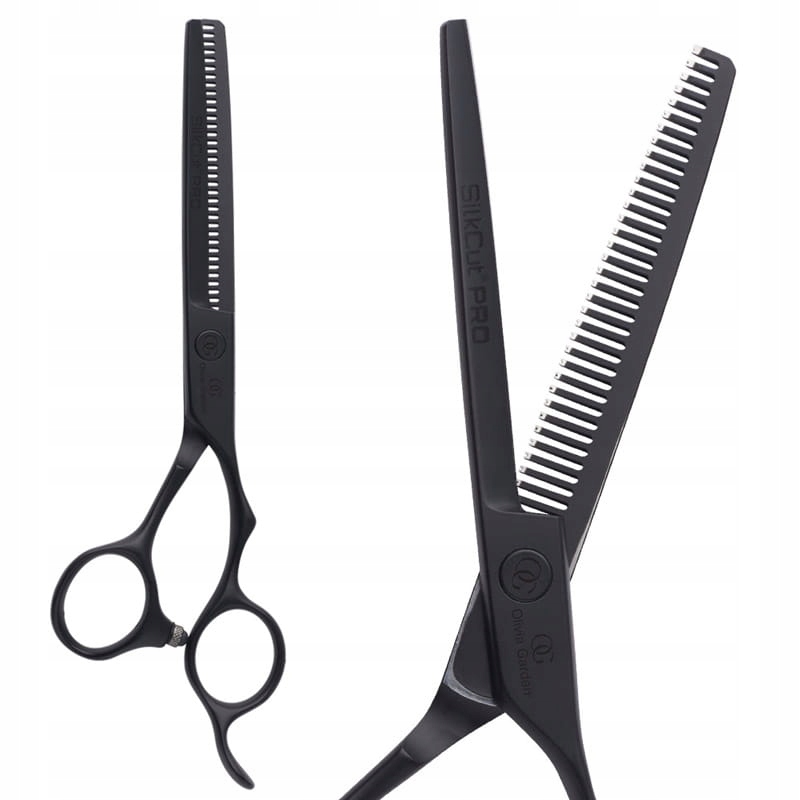 

Olivia Garden SilkCut Matt Black 6.35T degażówki
