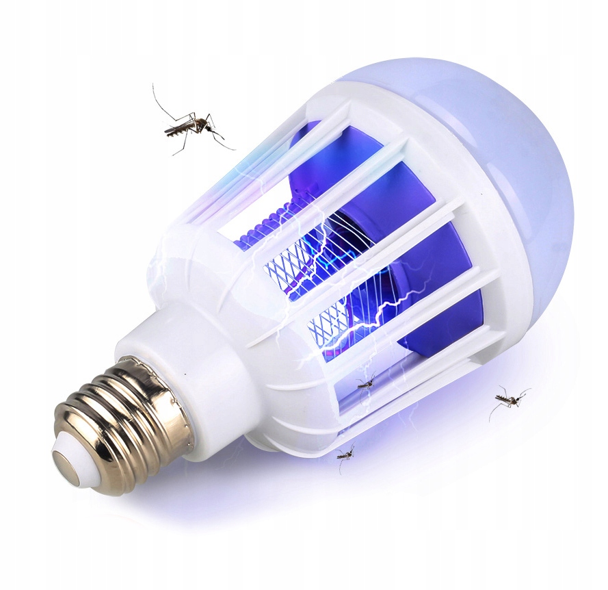 

Lampa żarówka owadobójcza Led Uv na komary 15W E27